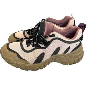 Zara Women’s Outdoor / Hiking Mountain Shoes Size US 6 Eu 37 Pink Brown Black